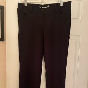 Black dress yoga pant